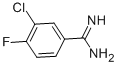 3-CHLORO-4-FLUORO-BENZAMIDINE CAS#: 504404-34-6