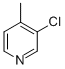 3-CHLORO-4-METHYLPYRIDINE CAS#: 72093-04-0