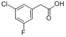 3-CHLORO-5-FLUOROPHENYLACETIC ACID CAS#: 202001-00-1