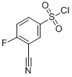 3-CYANO-4-FLUOROBENZENESULFONYL CHLORIDE CAS#: 351003-23-1