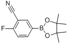 3-CYANO-4-FLUOROPHENYLBORONIC ACID, PINACOL ESTER CAS#: 775351-57-0