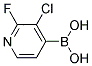 3-Chloro-2-fluoropyridine-4-boronic acid CAS#: 1217500-55-4