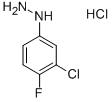 3-Chloro-4-fluorophenylhydrazine hydrochloride CAS#: 175135-74-7