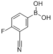 3-Cyano-4-fluorobenzeneboronic acid CAS#: 214210-21-6