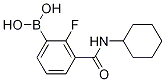 3-(CyclohexylcarbaMoyl)-2-fluorobenzeneboronic acid, 97% CAS#: