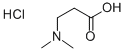 3-DIMETHYLAMINOPROPIONIC ACID HYDROCHLORIDE CAS#: 14788-12-6