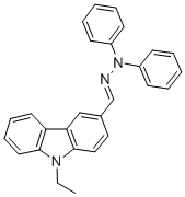 3-(DIPHENYLHYDRAZONOMETHYL)-9-ETHYLCARBAZOLE CAS#: 73276-70-7