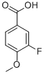 3-Fluoro-4-methoxybenzoic acid CAS#: 403-20-3
