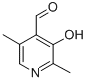 3-HYDROXY-2,5-DIMETHYLPYRIDINE-4-CARBOXALDEHYDE CAS#: 1849-49-6