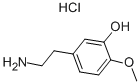 3-HYDROXY-4-METHOXYPHENETHYLAMINE HYDROCHLORIDE CAS#: 645-33-0