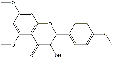 3-Hydroxy-4',5,7-trimethoxyflavane CAS#: 76792-94-4