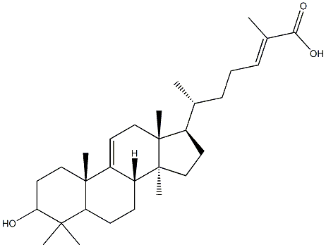 3-Hydroxylast-9(11),24-dien-26-oic acid CAS#: 129724-83-0