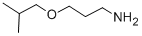 3-ISOBUTOXY PROPYLAMINE CAS#: 32923-88-9