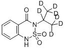 3-Isopropyl-d7-1H-2,1,3-benzothiadiazin-4(3H)-one 2,2-dioxide CAS#: 131842-77-8