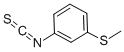 3-(METHYLTHIO)PHENYL ISOTHIOCYANATE CAS#: 51333-80-3