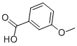 3-Methoxybenzoic acid CAS#: 586-38-9
