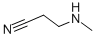 3-Methylaminopropionitrile CAS#: 693-05-0