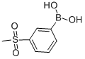 3-(Methylsulfonyl)phenylboronic acid CAS#: 373384-18-0