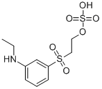 3-N-ETHYL-AMINOPHENYL(BETA-SULFATOETHYL)SULFONE, CAS#: 83574-63-4