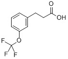3-(TRIFLUOROMETHOXY)HYDROCINNAMIC ACID CAS#: 168833-77-0