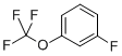 3-(Trifluoromethoxy)fluorobenzene CAS#: 1077-01-6
