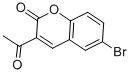 3-acetyl-6-bromo-2H-chromen-2-one CAS#: 2199-93-1