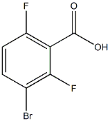 3-bromo-2,6-difluorobenzoic acid CAS#: 28314-81-0