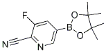 3-fluoro-5-(4,4,5,5-tetramethyl-1,3,2-dioxaborolan-2-yl)picolinonitrile CAS#: 1356066-65-3