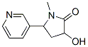 3-hydroxy-1-methyl-5-pyridin-3-yl-pyrrolidin-2-one CAS#: 34834-67-8