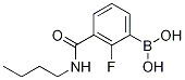 3-(n-ButylcarbaMoyl)-2-fluorobenzeneboronic acid, 97% CAS#: