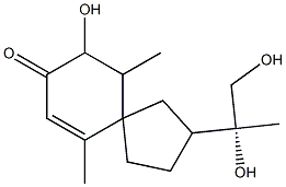 3,11,12-Trihydroxyspirovetiv-1(10)-en-2-one CAS#: 220328-03-0