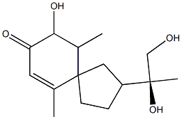 3,11,12-Trihydroxyspirovetiv-1(10)-en-2-one CAS#: 220328-04-1