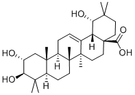 2α,3β,19α-Trihydroxyolean-12-en-28-oic acid CAS#: 31298-06-3