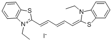 3,3'-DIETHYLTHIADICARBOCYANINE IODIDE CAS#: 514-73-8