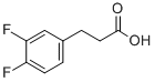 3,4-DIFLUOROHYDROCINNAMIC ACID CAS#: 161712-75-0