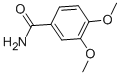 3,4-DIMETHOXYBENZAMIDE CAS#: 1521-41-1