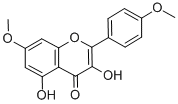 3,5-DIHYDROXY-7-METHOXY-2-(4-METHOXY-PHENYL)-CHROMEN-4-ONE CAS#: 15486-33-6