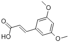 3,5-DIMETHOXYCINNAMIC ACID CAS#: 16909-11-8
