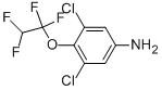 3,5-Dichloro-4-(1,1,2,2-tetrafluoroethoxy)aniline CAS#: 104147-32-2