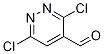 3,6-dichloro-4-pyridazinecarboxaldehyde CAS#: 130825-10-4