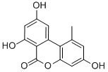 3,7,9-TRIHYDROXY-1-METHYL-6H-DIBENZO[B,D]PYRAN-6-ONE CAS#: 641-38-3