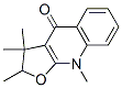 (-)-3,9-Dihydro-2,3,3,9-tetramethylfuro[2,3-b]quinoline-4(2H)-one CAS#: 31520-95-3