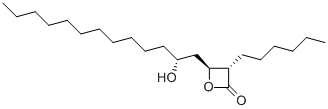 (3S,4S)-3-HEXYL-4-[(R)-2-(HYDROXYTRIDECYL)]OXETAN-2-ONE CAS#: 104872-06-2