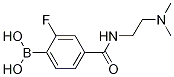 4-[2-(DiMethylaMino)ethylcarbaMoyl]-2-fluorobenzeneboronic acid, 97% CAS#: