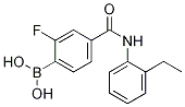 4-(2-EthylphenylcarbaMoyl)-2-fluorobenzeneboronic acid, 97% CAS#:
