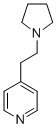 4-(2-TETRAHYDRO-1H-PYRROL-1-YLETHYL)PYRIDINE CAS#: 67580-65-8