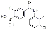 4-(3-Chloro-2-MethylphenylcarbaMoyl)-2-fluorobenzeneboronic acid, 97% CAS#: