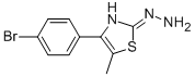 4-(4-BROMOPHENYL)-5-METHYL-2(3H)-THIAZOLONE HYDRAZONE CAS#: 886494-27-5
