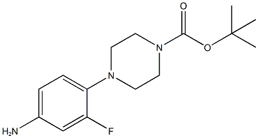 4-(4-Boc-piperazin-1-yl)-3-fluoroaniline CAS#: 154590-35-9