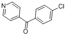 4-(4-CHLOROBENZOYL)PYRIDINE CAS#: 14548-48-2